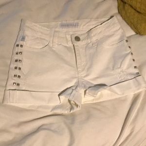 R&R shorts white 2